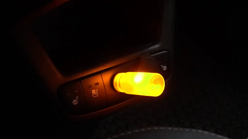 삼에스 차량용 가정용 사무실용 USB 불멍 라이트 C152 상세4