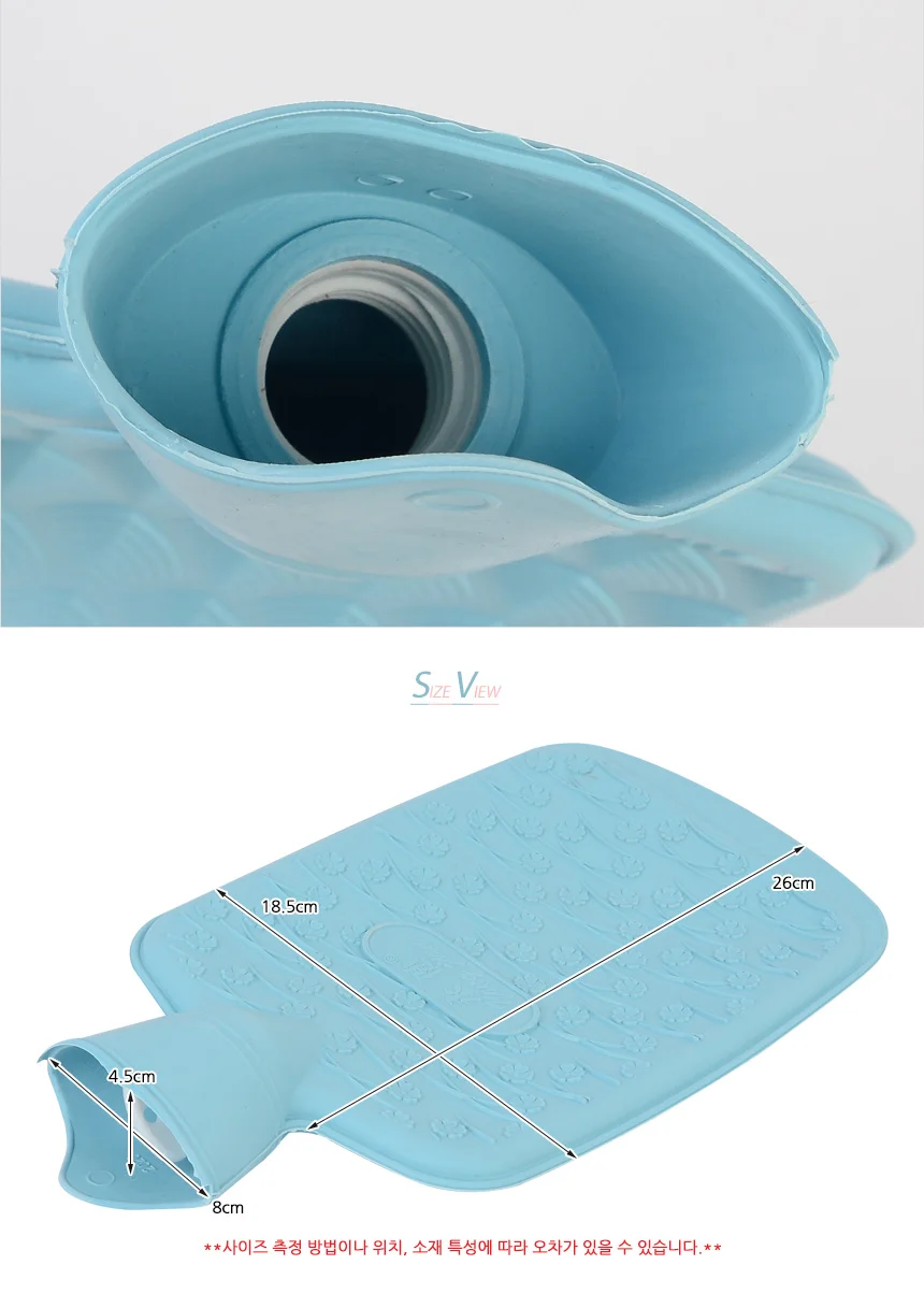 PVC 보온 파우치 배따뜻하게 물주머니 배찜질 상세7
