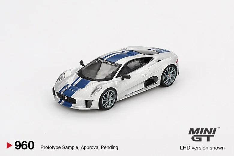 재규어 C-X75 실버 1대64 다이캐스트 피규어 모형 프라모델 상세5
