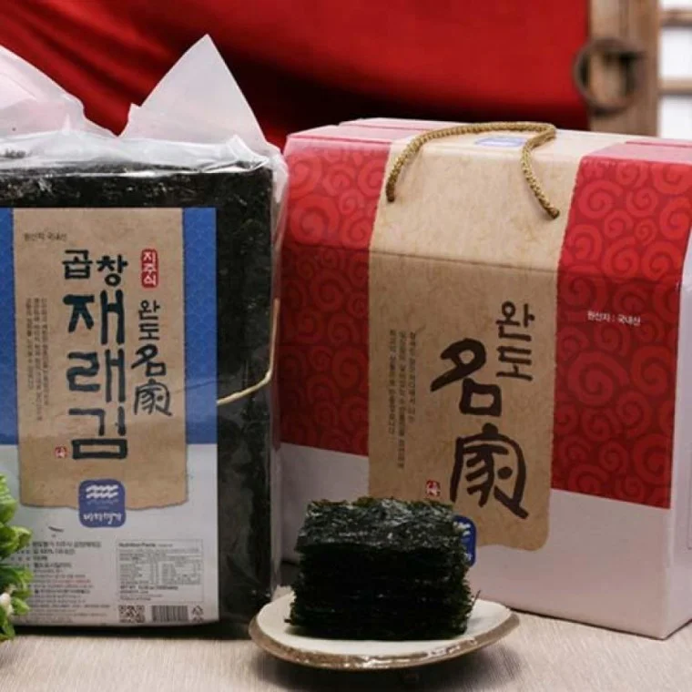 맛있는 완도명가 고급곱창 재래김 선물세트2호 추석김선물세트 김선물 김세트 선물용김