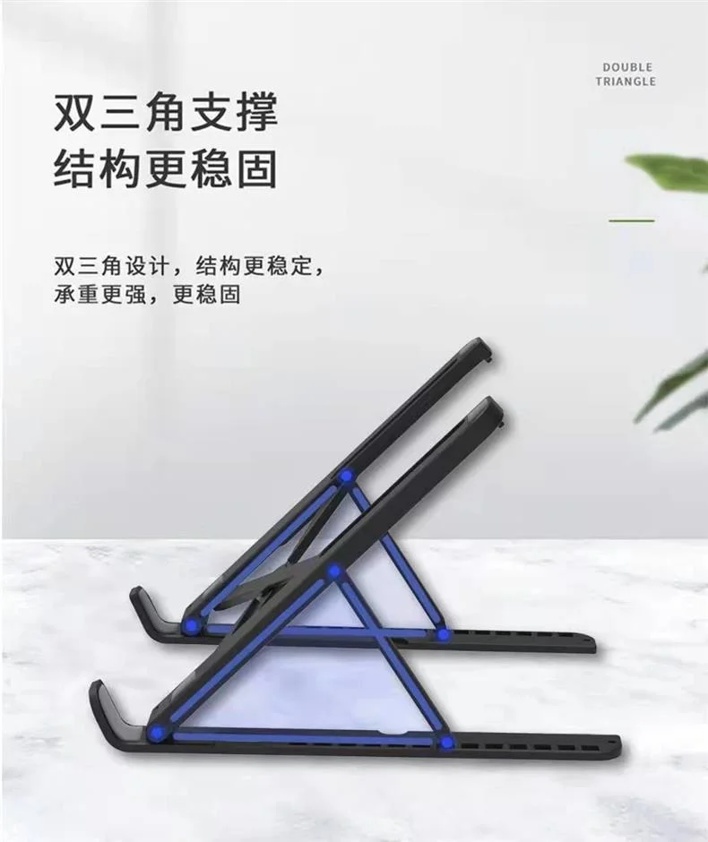 노트북 스탠드 알루미늄 합금 접이식 휴대용 데스크탑 상세5