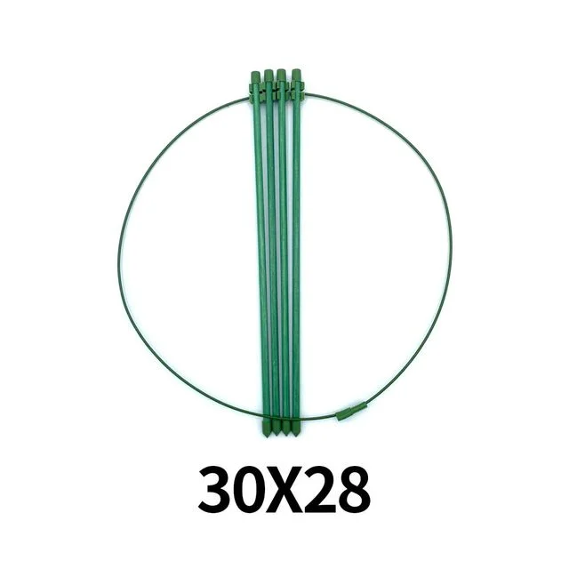 원형 울타리 식물 지지대 30 x 28