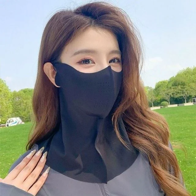 햇빛가리개 자전거 KC인증 자외선차단 등산 원단 골프 운전 마스크 낚시 야외활동 쿨 자전거마스크