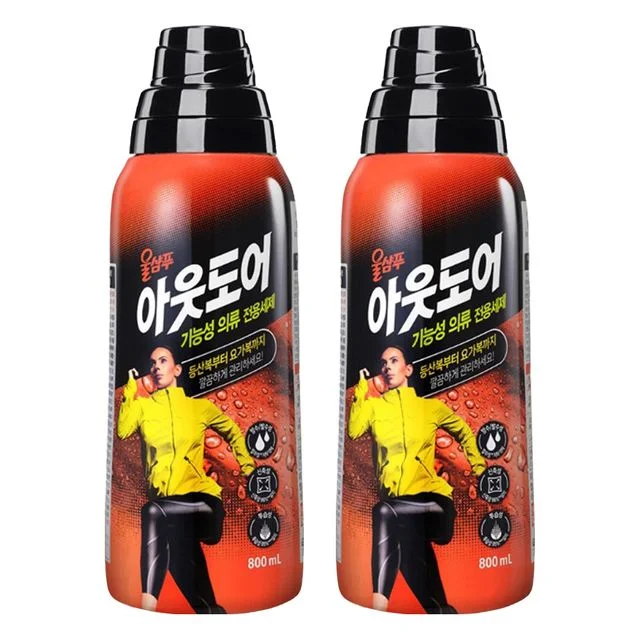애경 울샴푸 아웃도어 용기 800ml X 2개