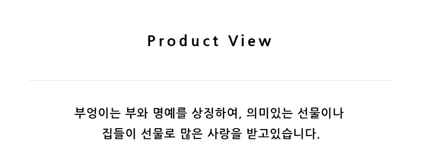 미니부엉이4P세트/장식/인테리어/소품/도자기 상세2