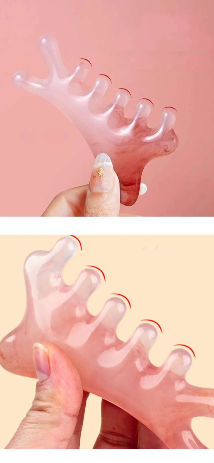 경락 마사지스틱 얼굴괄사 지압스틱 피부관리 상세2