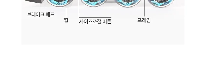 비바 인라인 스케이트 스피드 핑크 S 라이딩 스포츠 상세3