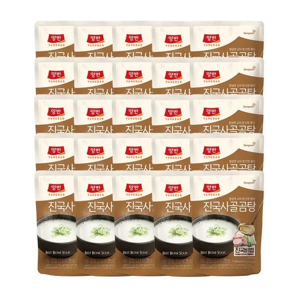 즉석국 진국 사골곰탕 500g 25개 상세1