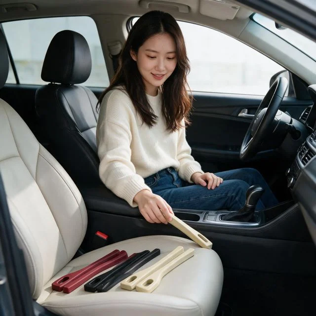 자동차 시트 틈새쿠션 차량용 운전석 막이 스틱 틈새틈막이 내장재 수납 정리 용품