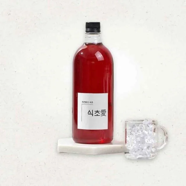 오미자식초 500ml 전통식초 자연식초 수제식초 요리식초
