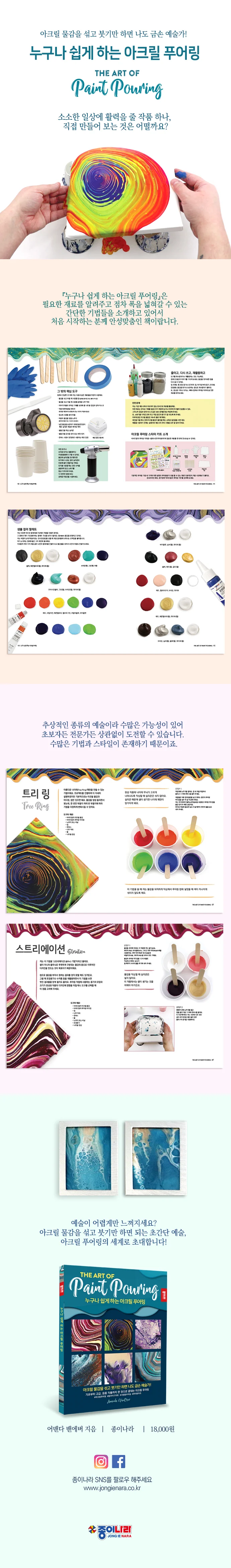 그림취미 아크릴아트 페인팅기술 책자 1개 상세1