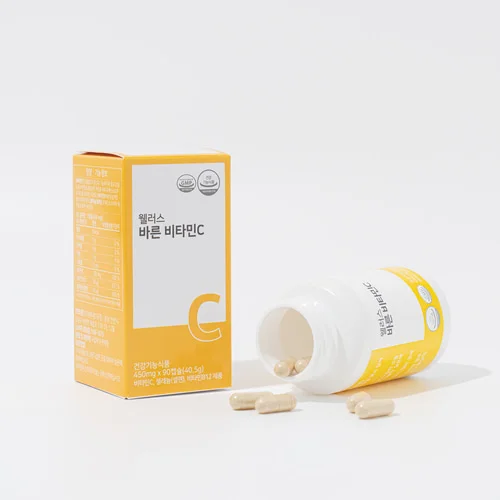 웰러스 바른 비타민C 450mg x 90캡슐 상세1