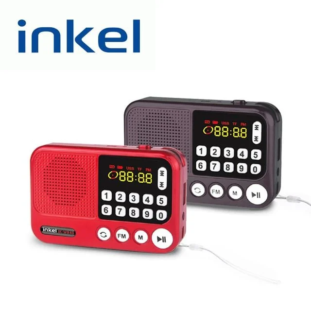 휴대용 FM 라디오 MP3 플레이어 TF카드 USB 재생 LCD 숫자키패드 상세1