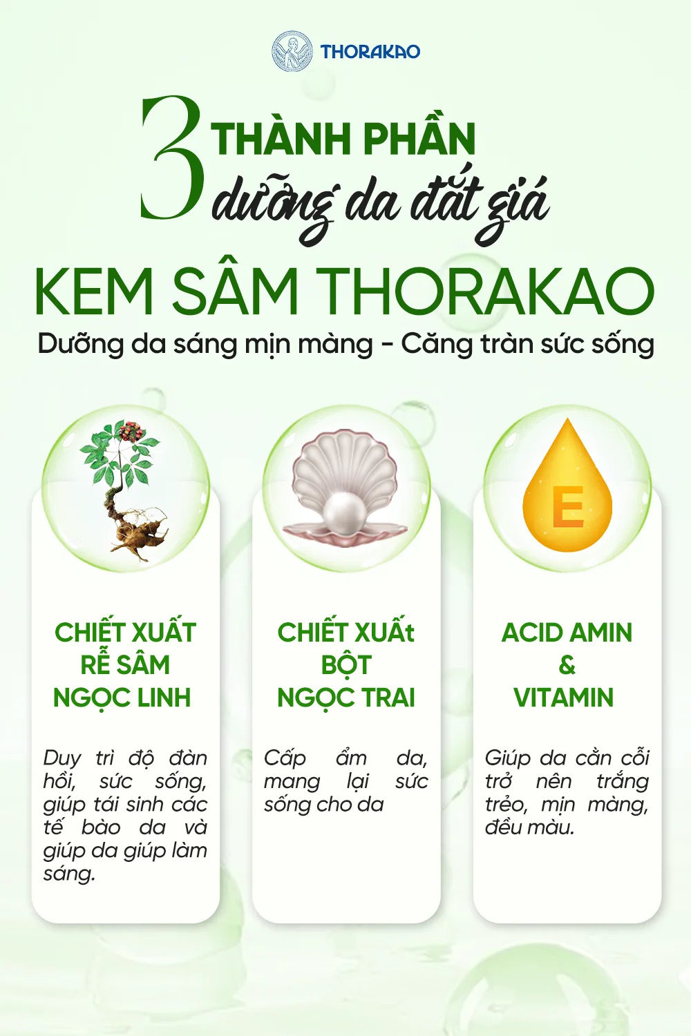 THORAKAO ginseng 토라카오 인삼 크림 7g 상세3