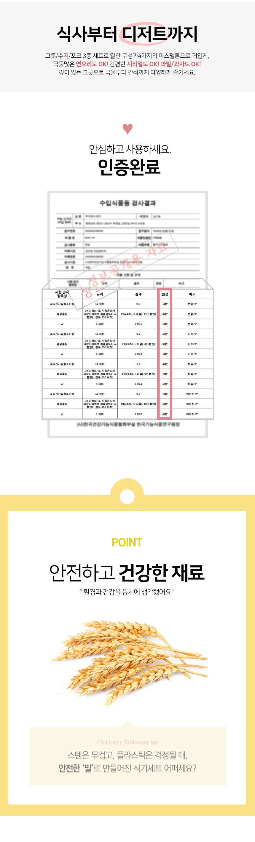 캐릭터 식기 식판 이유식식판 아기간식접시 상세2