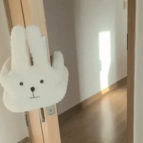방문스토퍼 손끼임방지 문닫힘방지 도어쿠션 화이트 상세2