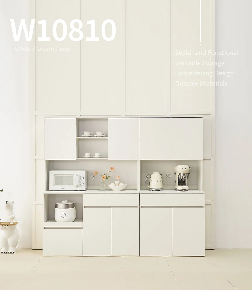 디포랙 렌지대 수납장 상하부 세트 1200 W10810 상세1