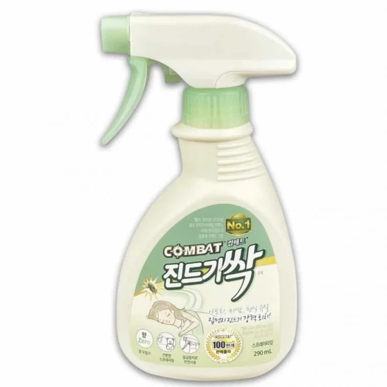 진드기 싹 스프레이 타입 290ml 집먼지진드기 진드기이불 침대진드기제거