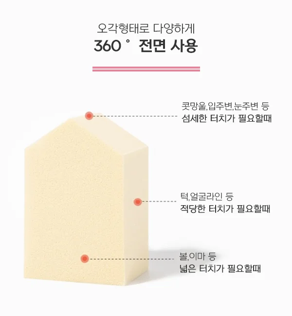 스펀지 화장퍼프 6p 상세5