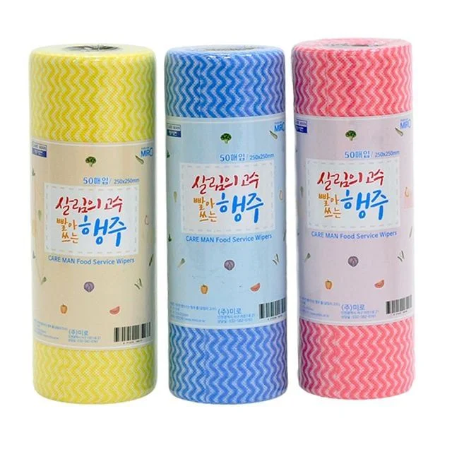 롤타입 위생타올 행주타월 빨아쓰는 50매 주방행주