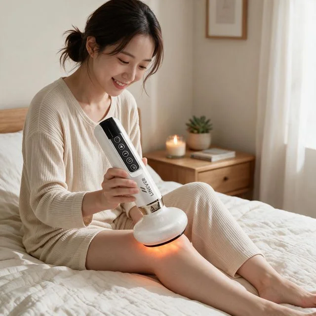 마사지기 흡착식 12단계 온열 롤링 홈케어 전신 근육 관리 이완 릴렉싱 장비