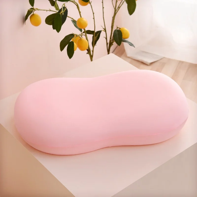 초등배게 신款 뷰티 블렌더 배 모양 베개 메모리폼 메모리 베개 고양이 배처럼 부드러운 베개 상세3