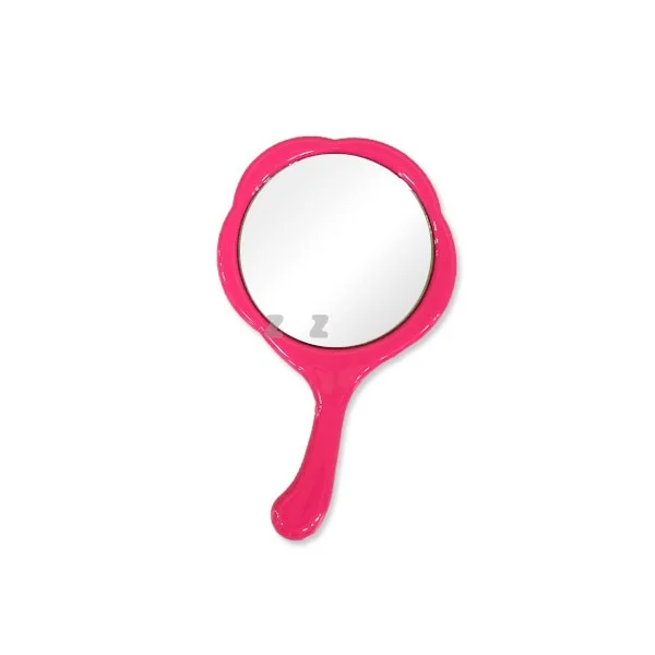 칼라장미경(손거울) 소 T/손거울/화장대/탁상거울/사각거울/사각투명거울/스텐트거울/스탠드거울/뷰티