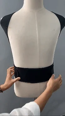 바른자세 허리밴드 비대칭 굽은어깨 등 목 척추 보호대 SW33000 상세2