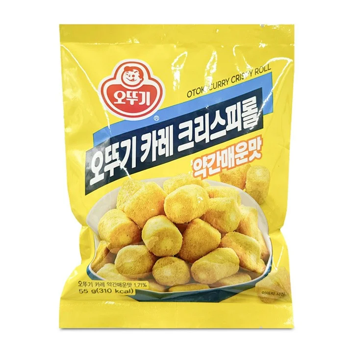 오뚜기 카레 크리스피 롤 약간 매운맛 55g 1BOX (12개입)