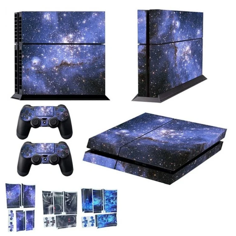 PS4 스티커 먼지 방지 액세서리 보호 필름 장식 비닐 컨트롤러 ps4 스킨 커버 프로