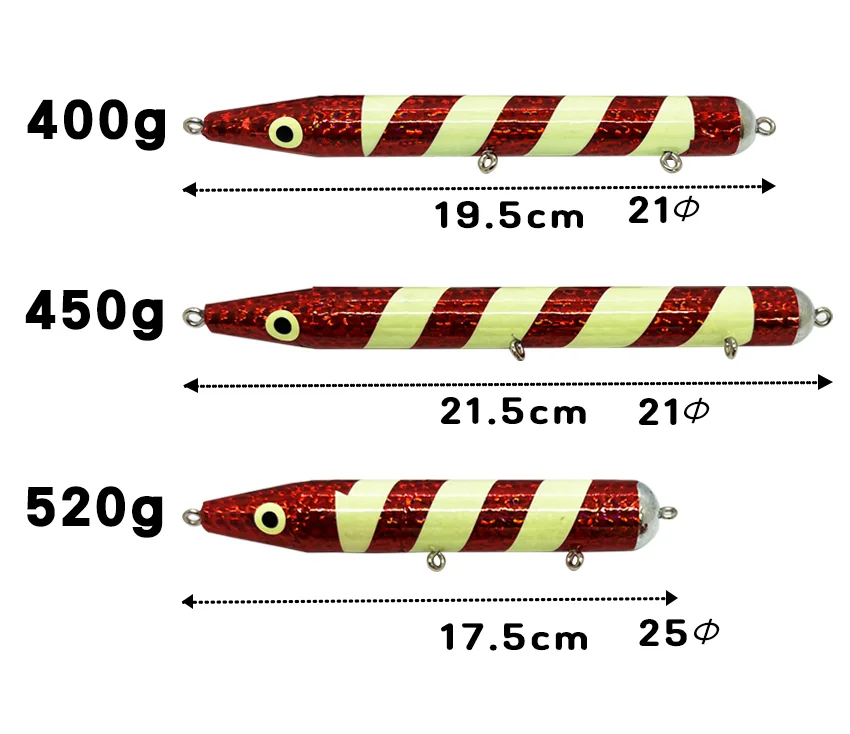 대구메탈 낚시봉돌 야광 홀로그램 400g 450g 520g 상세5