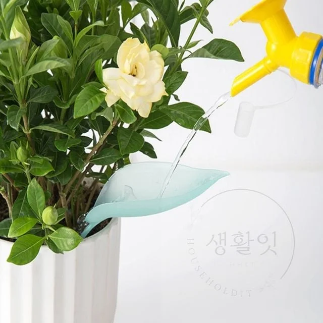 화분 급수 보조기 급수대 급수용품 깔때기 물튐방지 깔대기