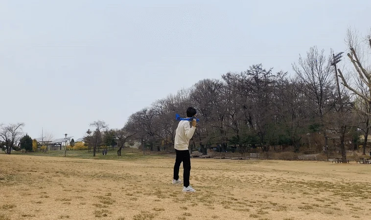 EPP 스티로폼 비행기/부메랑 비행기/놀이 상세3