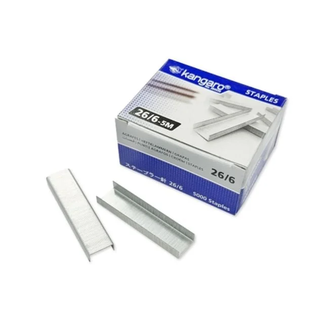 혜명몰 캥거루 스테플러 침 33호 26/6 5000PCS - 개 (1개입) 스테플러심 스탬플러 제침기 자동스테이플러