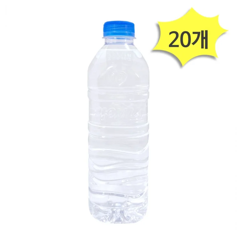 아이시스 무라벨 500ml X 20개 롯데칠성 먹는샘물