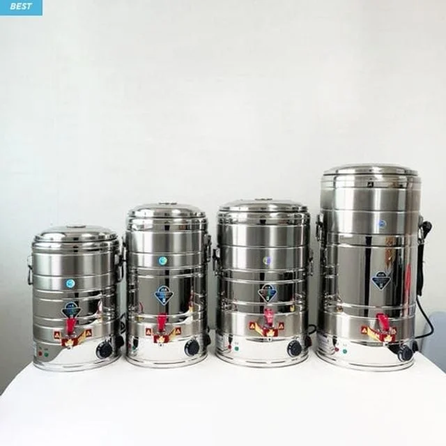 전기물통 유무광 40호 36.2L 대형국통 업소용육수통