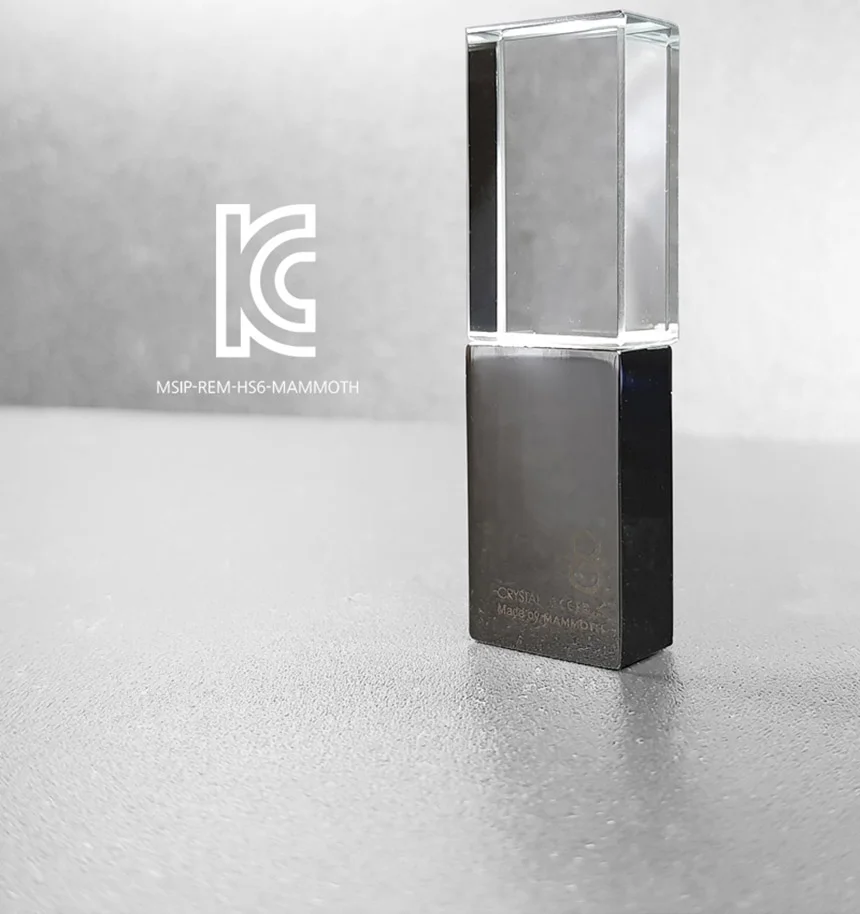 크리스탈 USB 32G 32기가 로고 인쇄 선물 매머드 PC 상세3