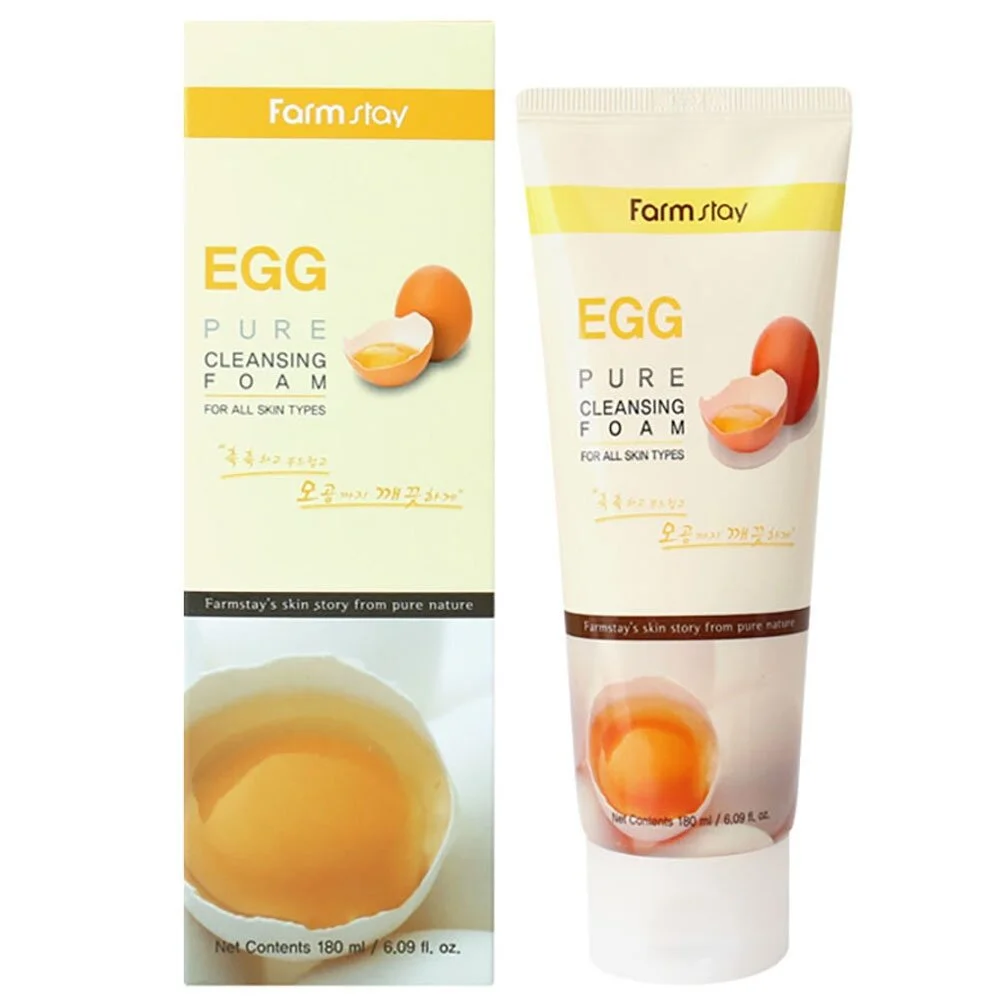 달걀 추출물의 영양 가득 매끄러운 클렌징폼 180ml 상세1