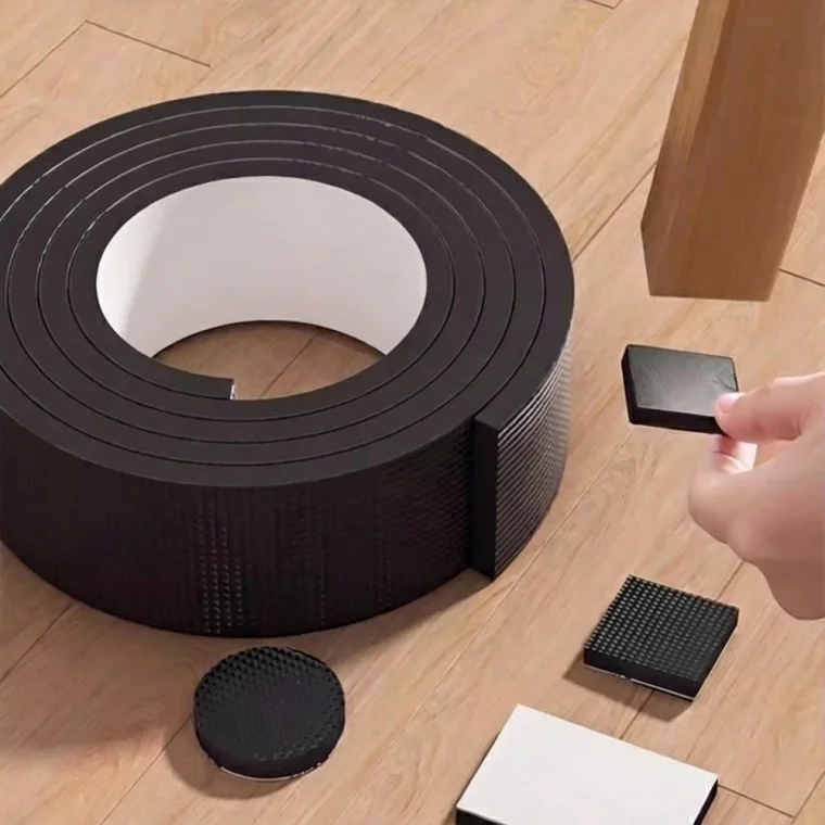 의자 소음 가구 충격 방지 패드 스티커 테이프 4cm 2M