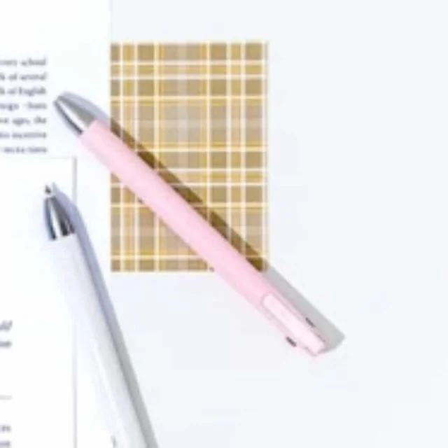 블렌 2색 볼펜 샤프 겸용 0.5mm 핑크