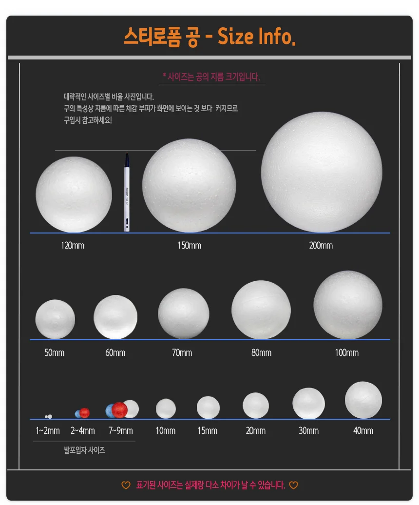 발포입자 스티로폼 알갱이 포장 만들기용 상세2