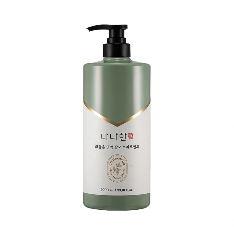 다나한 초담은 영양 탈모 트리트먼트 1000ml 어성초 두피케어 손상모발 기능성린스