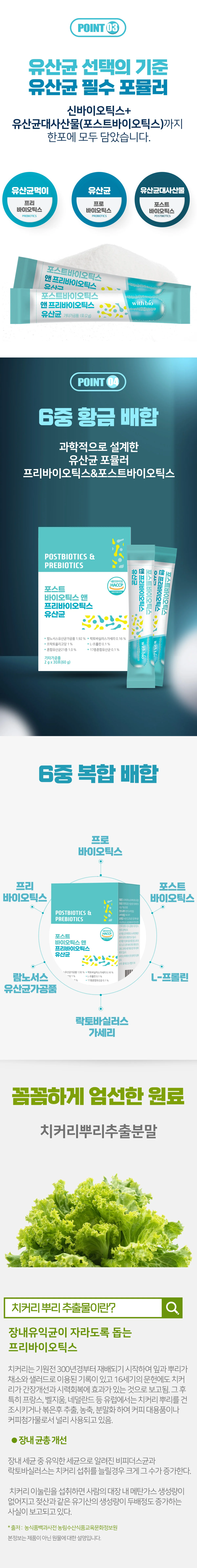 위드바이오 포스트바이오틱스 프리바이오틱스 유산균 상세3