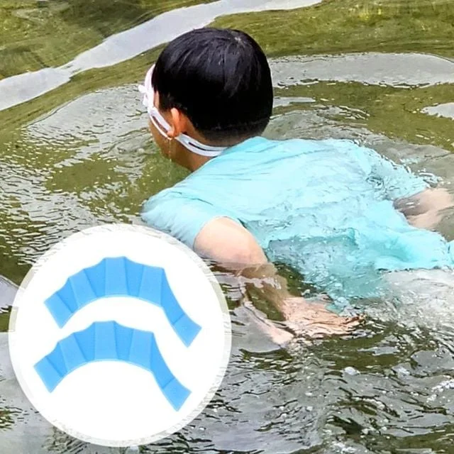 물갈퀴장갑 수영용 손가락 오리발장갑 S 물놀이장갑