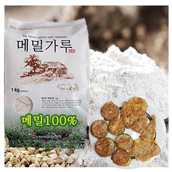 봉평원 메밀가루(메밀100프로)-1kgx1봉 (부침가루)