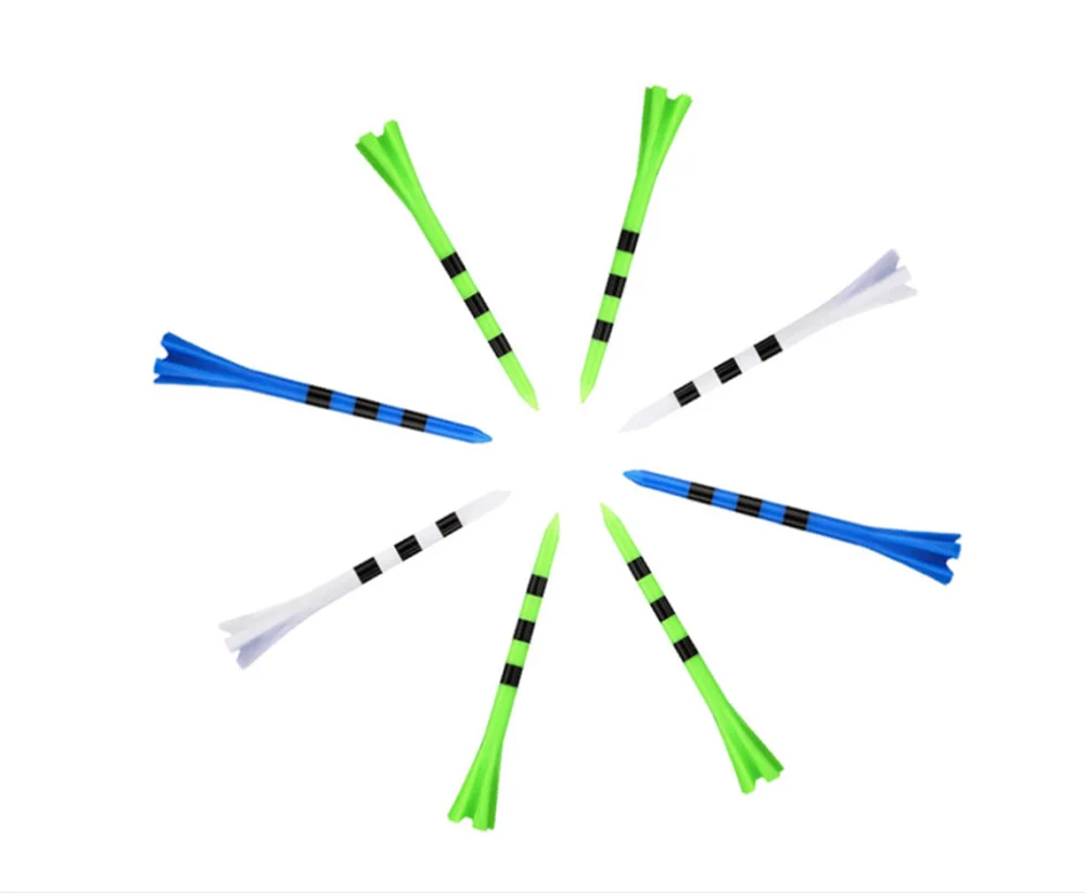 골프 티 83mm 10pcs 플라스틱 연습 필드 라운딩용 상세3