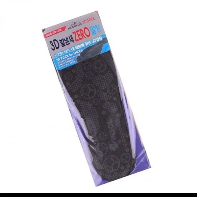 남성용 신발 인솔 발냄새 입체형 깔창 3D