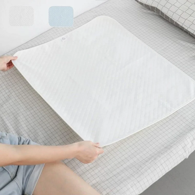 노인용 침대용 방수 시트 세탁 가능 매트 80x 100cm 간병 용품 방수포 환자 패드