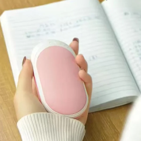 휴대용 겨울 핫팩 겨울철 언제 어디서든 따뜻함을 전해주는 보조배터리 기능 탑재 손난로