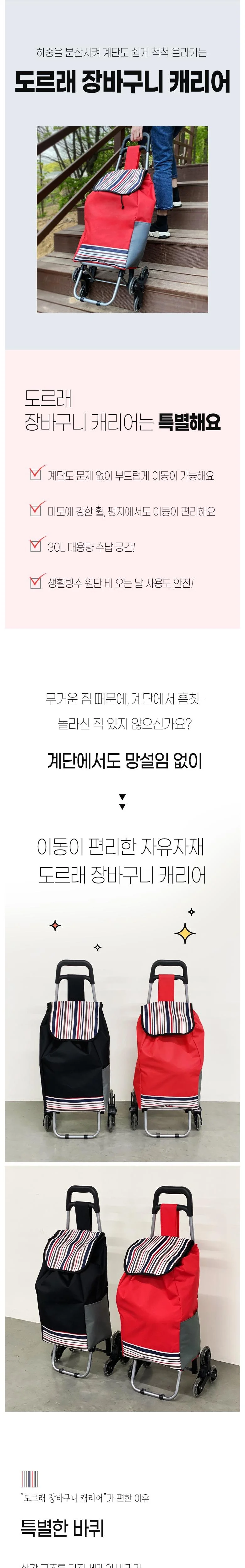 도르레 장바구니 캐리어 상세1